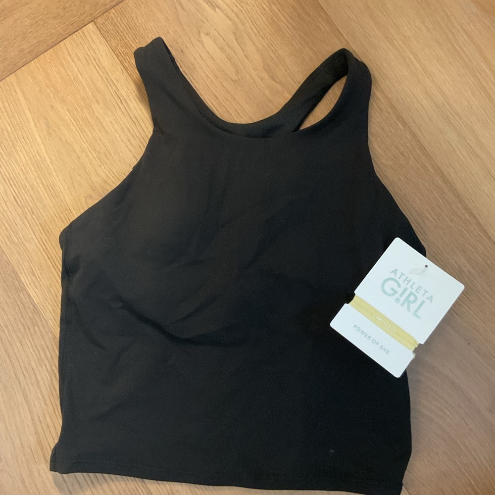 🤩🤩🤩Athleta Girl Black Tank Top NWT